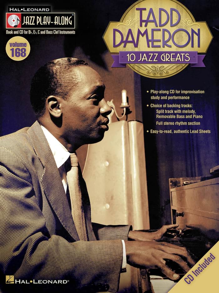 Jazz Play-Along Volume 168 - Tadd Dameron Tadd Dameron Partition Jazz