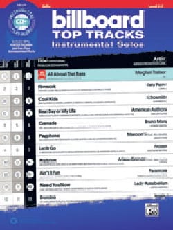 Billboard Top Tracks Instrumental Solos for Strings - Partition
