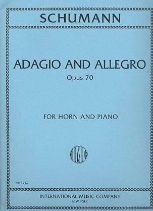 Adagio and Allegro Opus 70 SCHUMANN Partition Cor