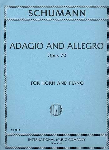 Adagio and Allegro Opus 70 SCHUMANN Partition Cor