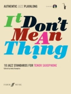 It Don't Mean A Thing Partition Saxophone