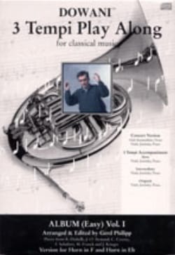 3 Tempi Play Along, Album Easy Volume 1 Partition Cor