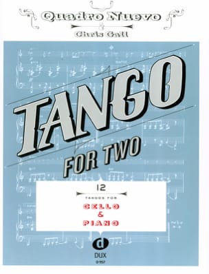 Tango For Two - Violoncelle & Piano Partition Violoncelle