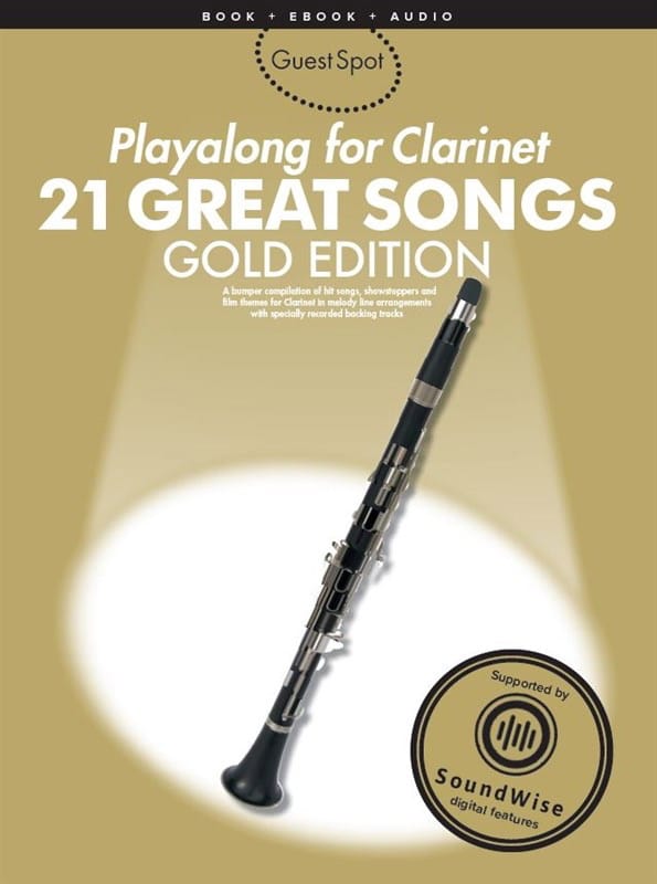 Guest Spot - 21 Great Songs Playalong For Clarinette - Partition