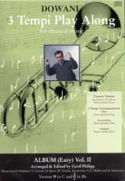 3 Tempi Play Along, Album Easy Volume 2 Fa Partition Trombone