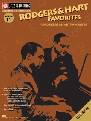 Jazz play-along volume 11 - Rodgers And Hart Favorites