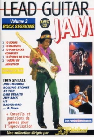 Lead guitar jam volume 2 - Rock sessions