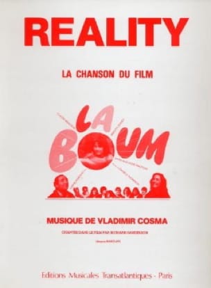 Réality - Musique du Film La Boum - Vladimir Cosma - Partition