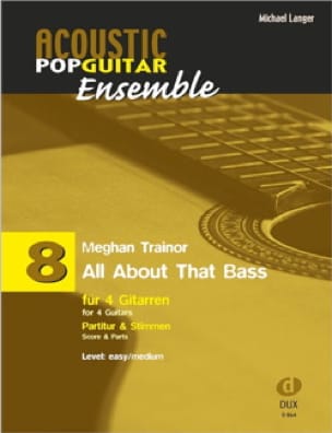 All About That Bass - Acoustic pop guitar ensemble N°8