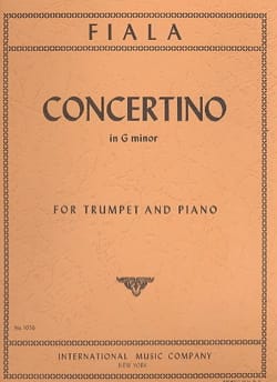 Concertino en Sol mineur Joseph Fiala Partition Trompette