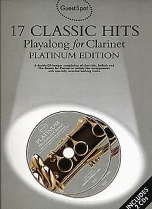 Guest Spot - 17 Classic Hits Playalong For Clarinet - Partition