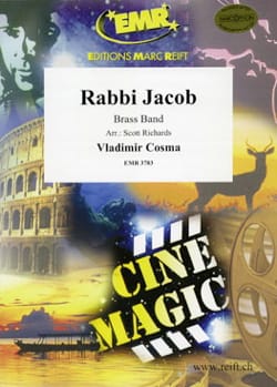Feuillez l'ouvrage Rabbi Jacob - Vladimir Cosma - Partition - ENSEMBLES, BANDS