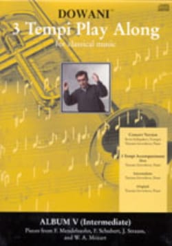 3 Tempi Play Along, Album 5 Intermediate Partition Trompette