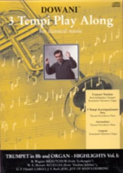 3 Tempi Play Along, Highlights Volume 1 Partition Trompette