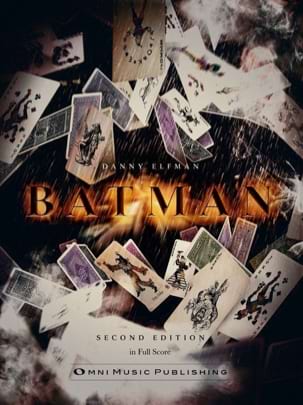 Batman Danny Elfman Partition ENSEMBLES, BANDS