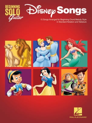 Beginning Solo Guitar - Disney Songs DISNEY Partition Musique de film