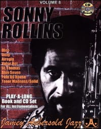 Volume 8 - Sonny Rollins METHODE AEBERSOLD Partition Jazz