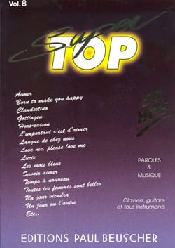 Super top volume 8 - 50 Hits Partition Chanson française