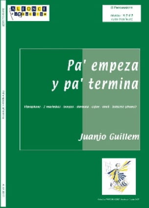 Pa' Empeza Y Pa' Termina - Juanjo Guillem - Partition