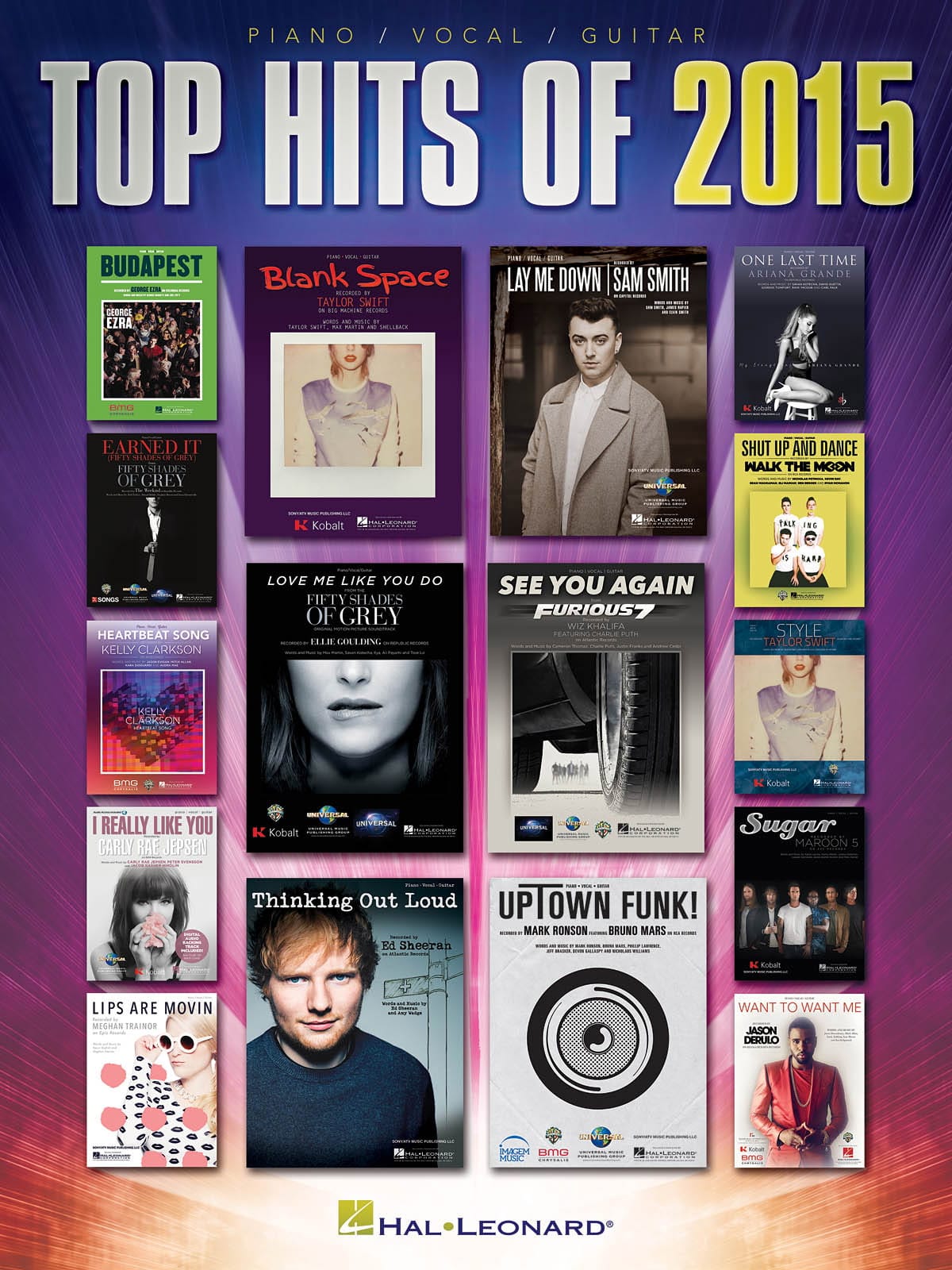 Top Hits of 2015 - Partition - Pop / Rock