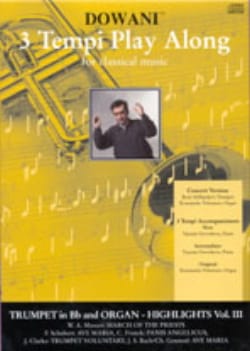 3 Tempi Play Along, Highlights Volume 3 Partition Trompette