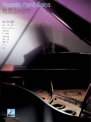 Favorite Piano Solos For All Occasions Partition Pop / Rock