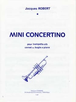 Mini Concertino Jacques Robert Partition Trompette