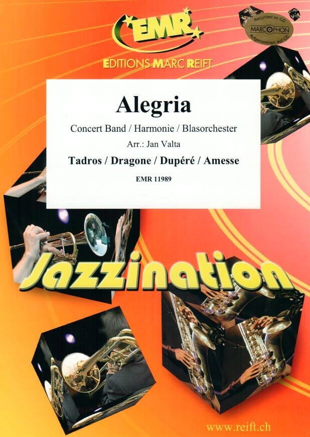 Alegria - Cirque du Soleil - Partition - ENSEMBLES, BANDS