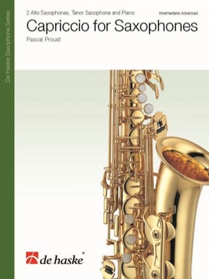Capriccio pour Saxophones Pascal Proust Partition Saxophone