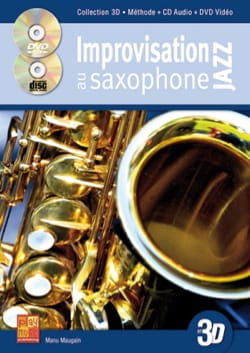 Improvisation jazz au saxophone en 3D - Manu Maugain - Partition