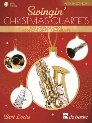 Swingin' Christmas Quartets Bert Lochs Partition Saxophone