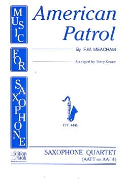 American Patrol F.W. Meacham Partition Saxophone