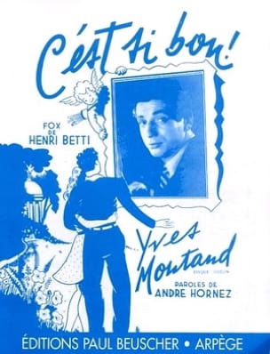 C'est Si Bon Henri Betti Partition Chanson française