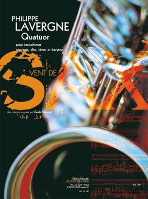Quatuor Philippe Lavergne Partition Saxophone