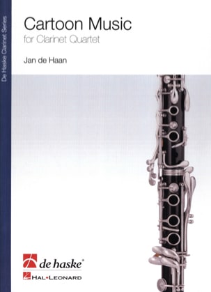 Cartoon Music Jan De Haan Partition Clarinette