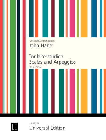 Scales and arpeggios part 2 John Harle Partition Saxophone