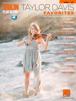 Violin Play-Along Volume 73 - Taylor Davis – Favorites - Taylor Davis