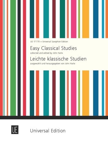 Easy classical studies John Harle Partition Saxophone