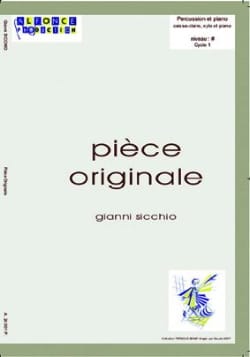 Pièce Originale Gianni Sicchio Partition Multi Percussions
