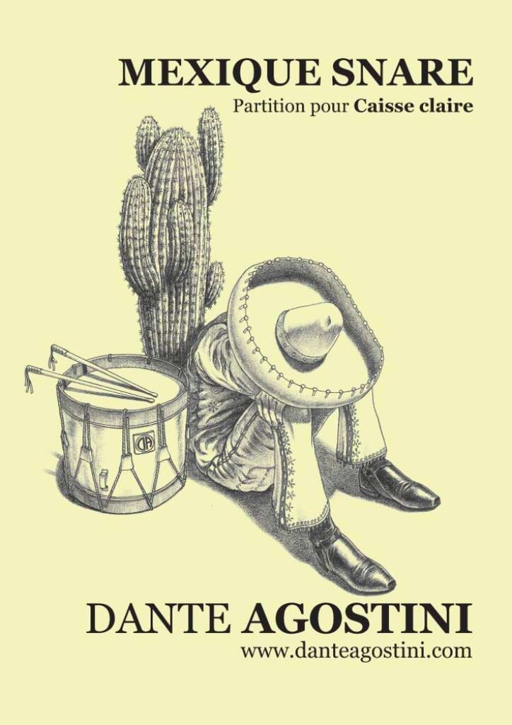 Mexique Snare - version caisse claire Dante Agostini Partition