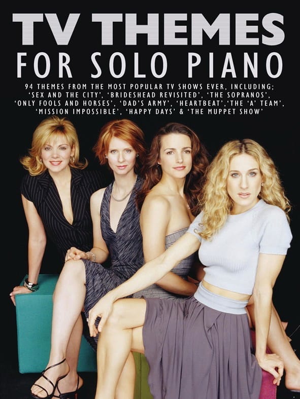 TV themes for solo piano Partition Musique de film