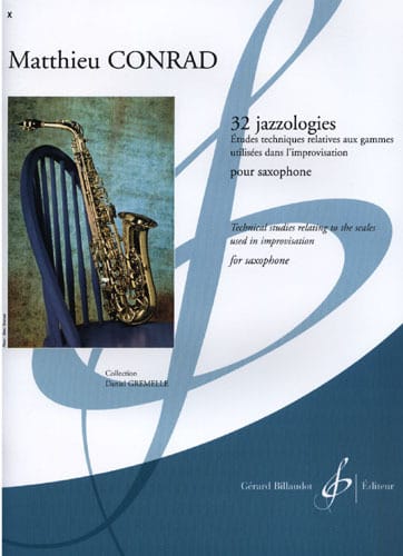 32 Jazzologies - Matthieu Conrad - Partition - Saxophone