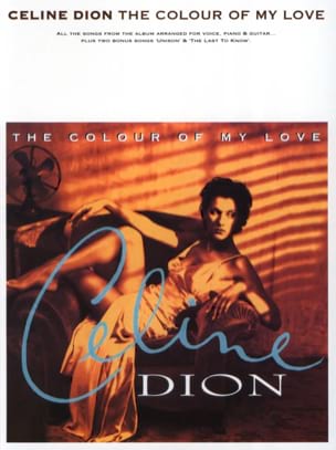 The colour of my love Celine Dion Partition Chanson française