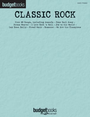 Budget Books - Classic Rock, Version Simplifié Partition Pop / Rock