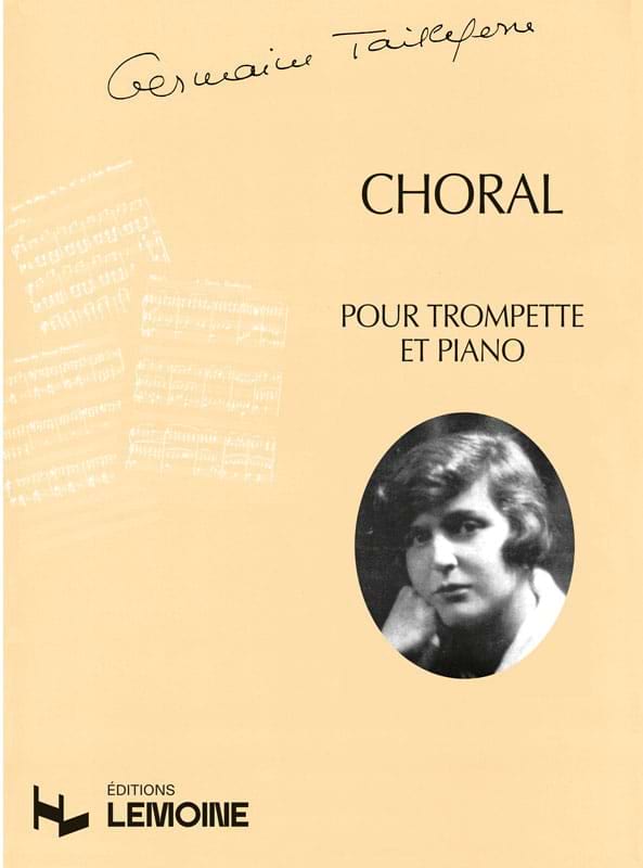 Choral - Germaine Tailleferre - Partition - Trompette