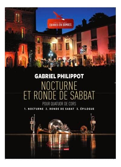 Nocturne et Ronde de Sabbat Gabriel Philippot Partition Cor