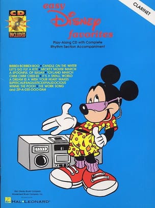 Easy Disney Favorites DISNEY Partition Clarinette