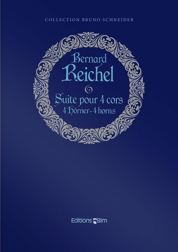 Suite Pour 4 Cors Bernard Reichel Partition Cor
