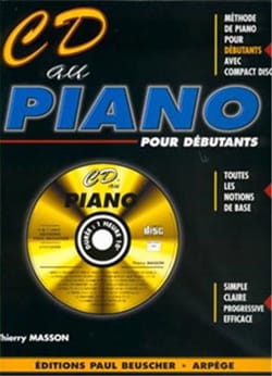CD Au Piano Thierry Masson Partition Piano