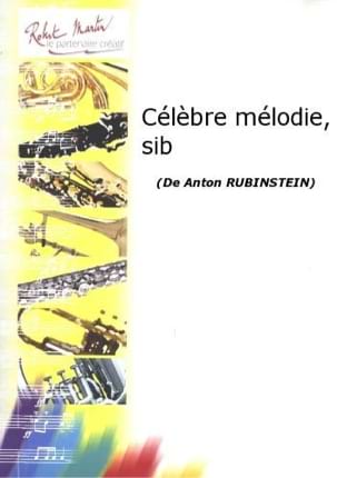 Célèbre Mélodie Anton Rubinstein Partition Trompette